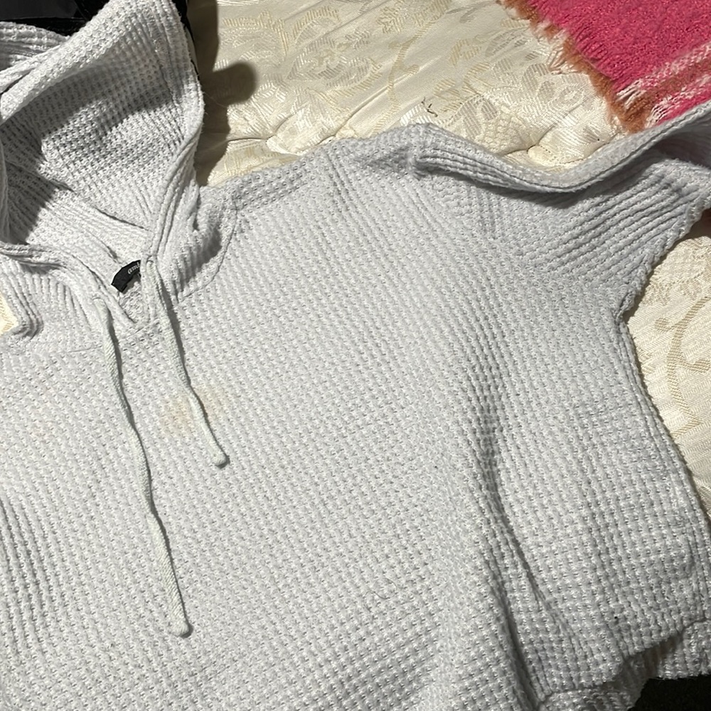 Sweater crop top